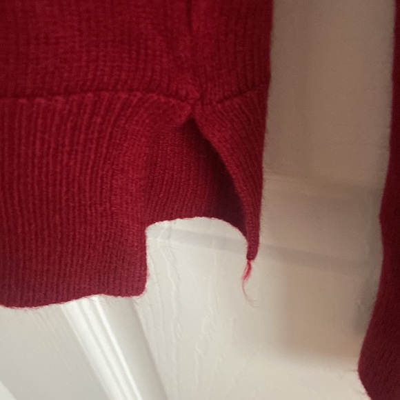 Sweet Romeo Red Sweater - Picture 3 of 3